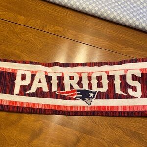 NE Patriots NFL Knit Scarf Brand New